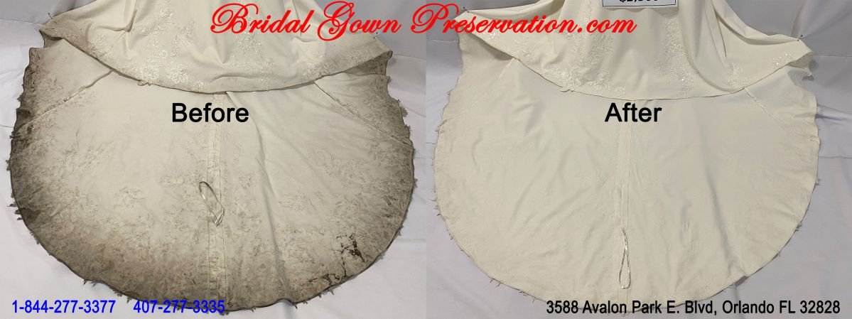 Bridal Gown Preservation;Wedding Gown Cleaning