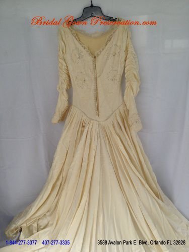 Old Wedding Gown Restoration