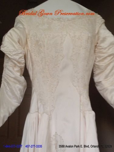 Old Wedding Gown Restoration