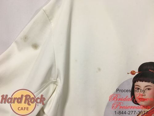 Hard Rock Cafe; Restoration;Bridal Gown Preservation; 1-844-277-3377;