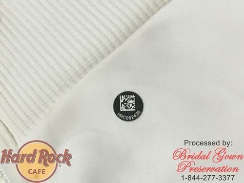 Hard Rock Cafe; Restoration;Bridal Gown Preservation; 1-844-277-3377;