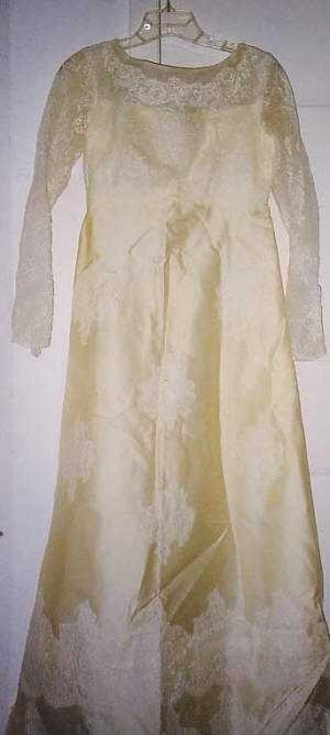 Wedding-Gown-35-yrs-old-Before