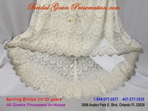 Wedding Gown Cleaning, Preservation & Restoration