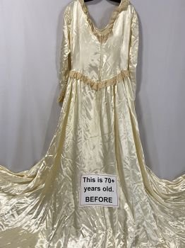 Gown Restoration by Bridal Gown Preservation.com