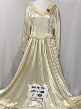 Gown Restoration by Bridal Gown Preservation.com